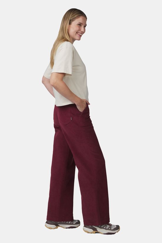 Ayacucho Pike Corduroy 5 Pocket Lange Broek Dames Bordeaux / Maroon
