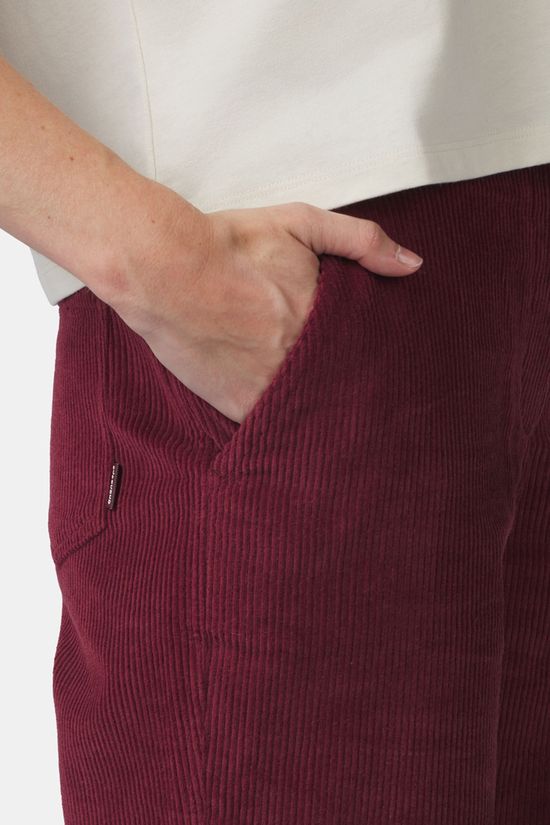 Ayacucho Pike Corduroy 5 Pocket Lange Broek Dames Bordeaux / Maroon