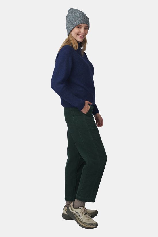 Ayacucho Linnet Modern Wollen Trui Dames Navy Blue