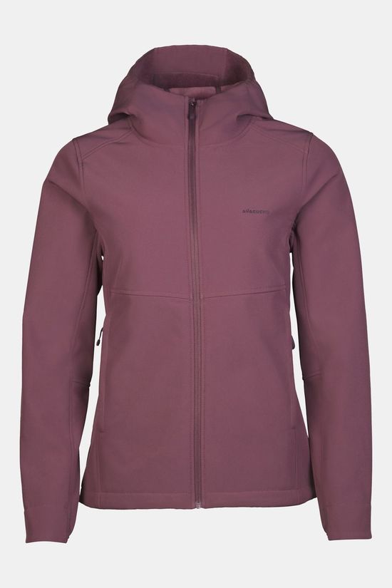 Ayacucho Briery Softshell Jas Dames Egg Plant