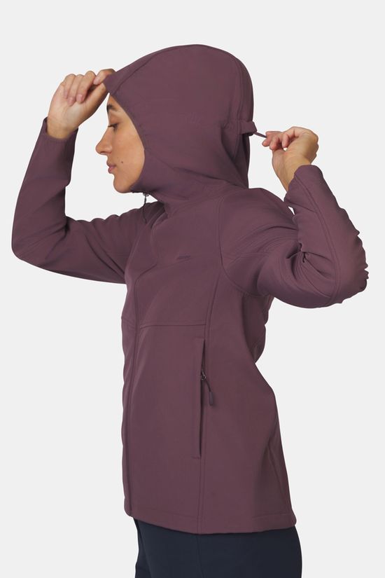 Ayacucho Briery Softshell Jas Dames Egg Plant