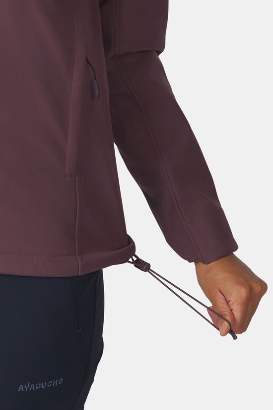 Ayacucho Briery Softshell Jas Dames Egg Plant