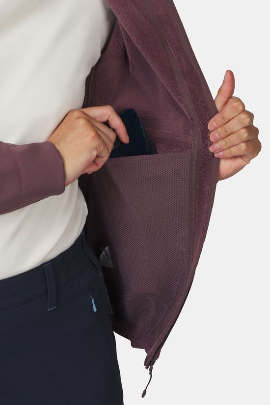 Ayacucho Briery Softshell Jas Dames Egg Plant
