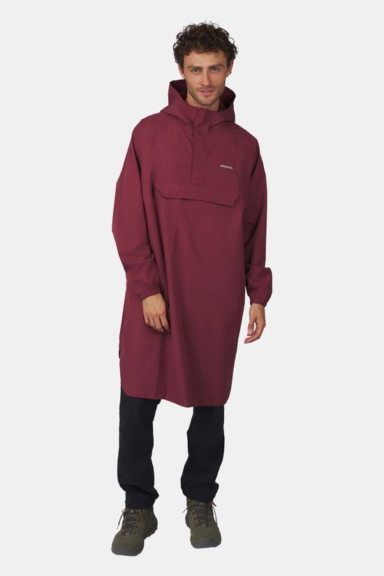 Ayacucho Adventure Poncho II dark red