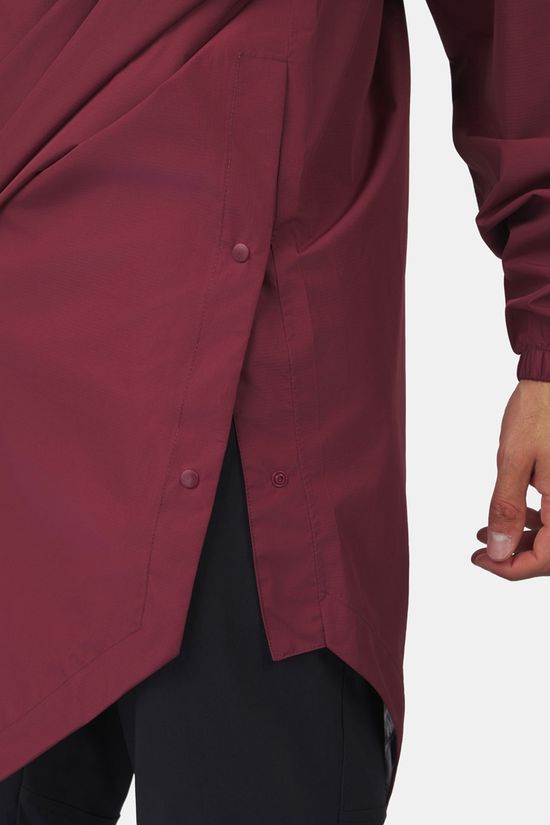 Ayacucho Adventure Poncho II dark red