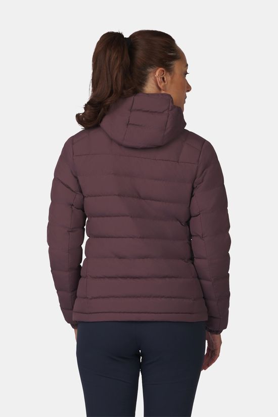 Ayacucho Adventure Lightweight Down Hoody Jas Dames Egg Plant