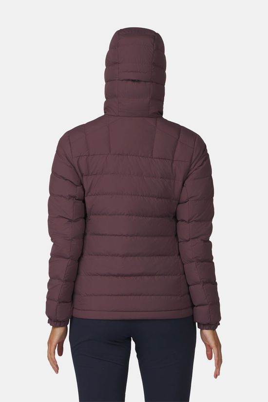 Ayacucho Adventure Lightweight Down Hoody Jas Dames Egg Plant