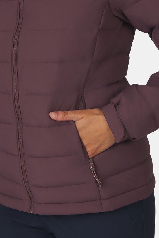 Ayacucho Adventure Lightweight Down Hoody Jas Dames Egg Plant