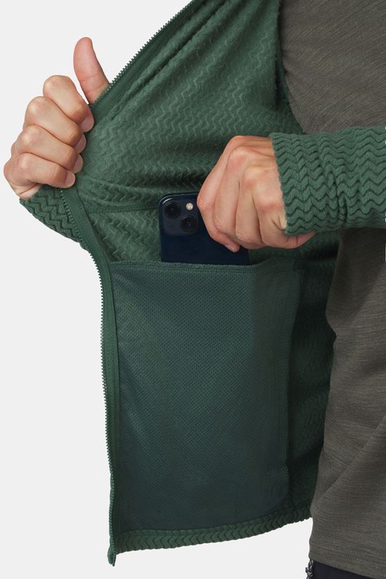 Ayacucho Mountain Lightweight Fleecevest Heren dark green