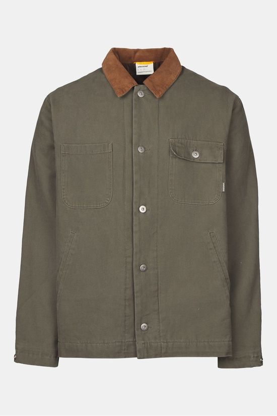 Ayacucho Rowan Canvas Jas Dark Khaki/Dark Khaki