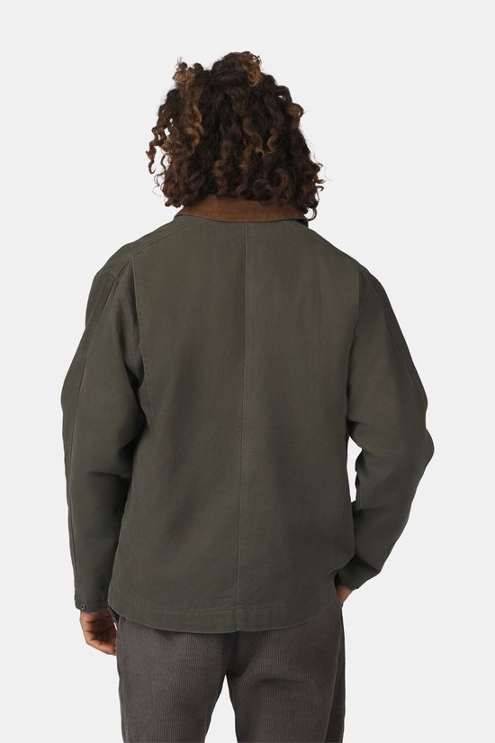 Ayacucho Rowan Canvas Jas Dark Khaki/Dark Khaki