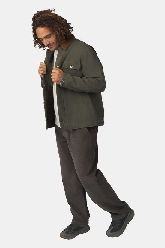 Ayacucho Rowan Canvas Jas Dark Khaki/Dark Khaki