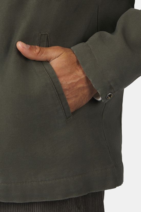 Ayacucho Rowan Canvas Jas Dark Khaki/Dark Khaki