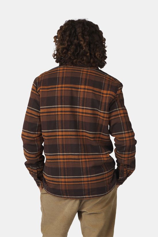 Ayacucho Creek Padded Flannel Check Overhemd Heren rust/brown