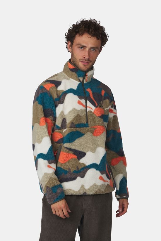 Ayacucho Hemlock HZ Fleecetrui Heren Brown/Patterned