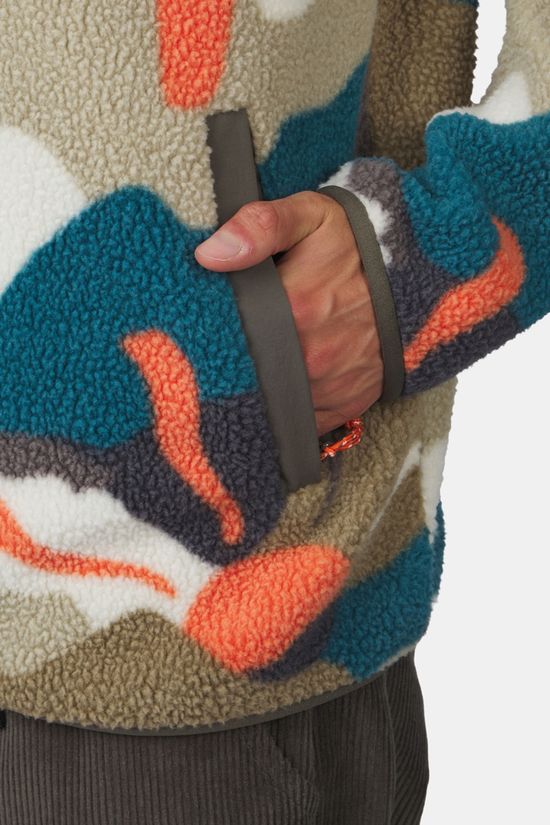 Ayacucho Hemlock HZ Fleecetrui Heren Brown/Patterned