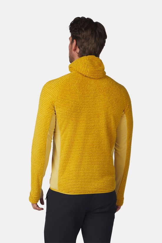 Ayacucho Mountain Technical Highloft Hoody Fleecevest Mustard