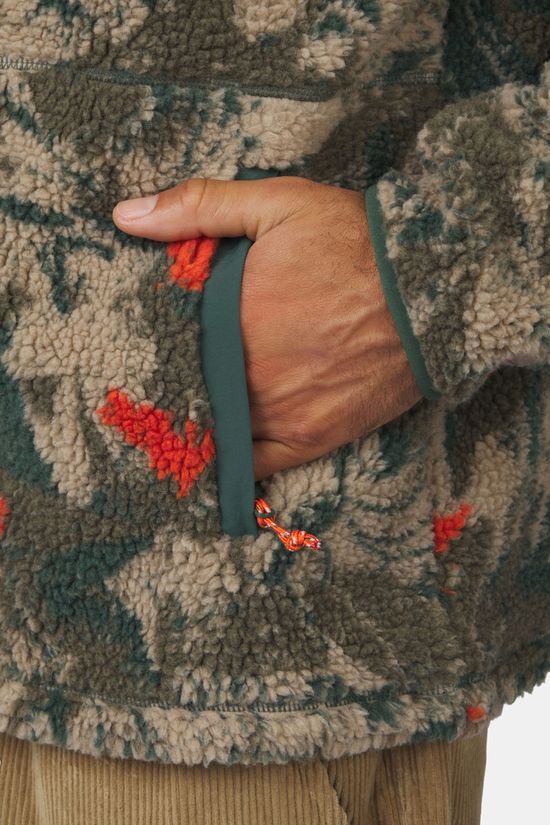 Ayacucho Thorn Fleecevest dark green