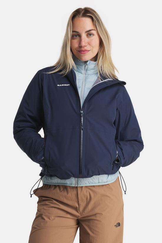 Mammut Linard Guide 3-in-1 Hardshell Regenjas Dames Navy Blue