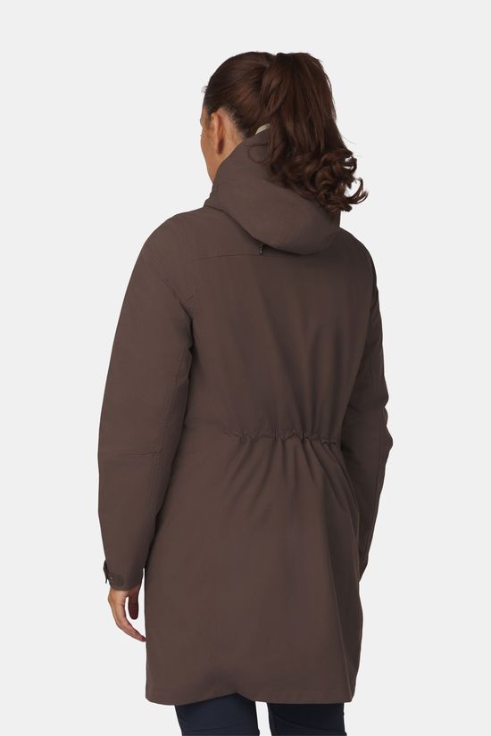 Ayacucho Willow 3-In-1 Jas Dames Dark Brown/Beige