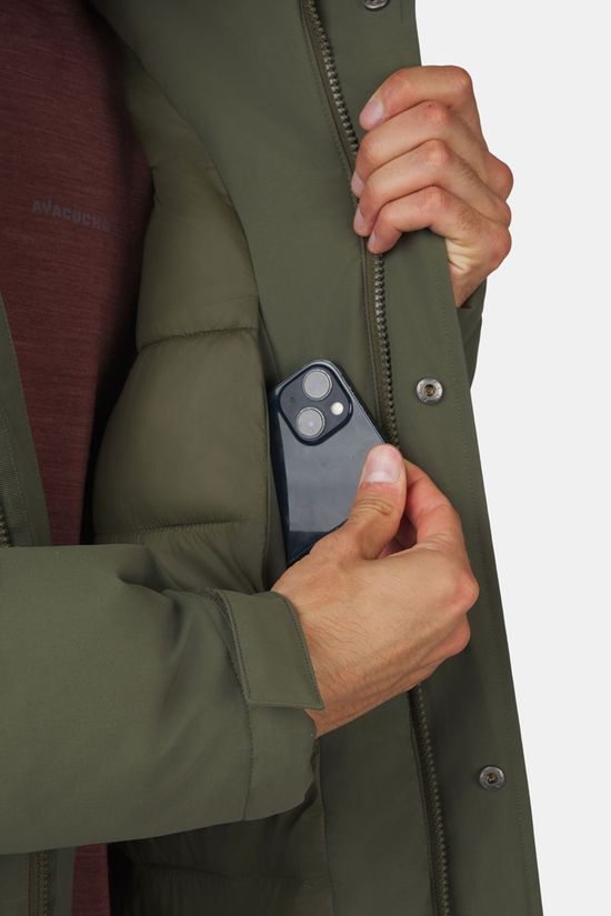 Ayacucho Highland IV Gevoerde Winterparka mid khaki