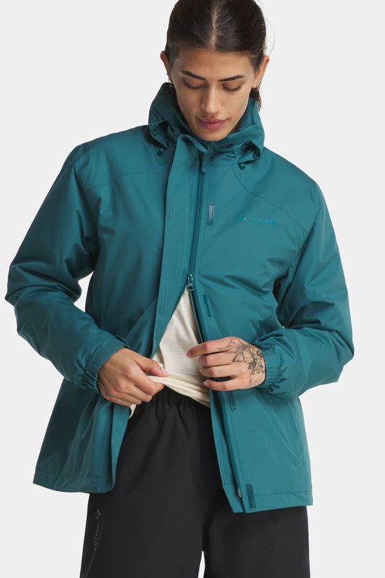 Vaude Escape Bike Warm Fietsjas Dames dark green
