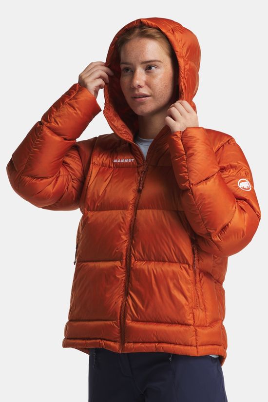 Mammut Glacier Glow IN Hooded Donsjas Dames orange