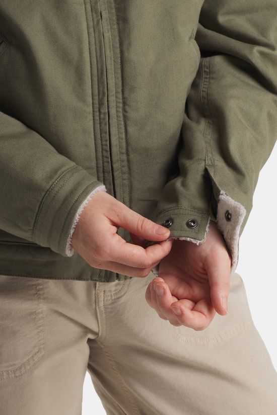 Carhartt Detroit Gevoerde Jas Dames Olive Green