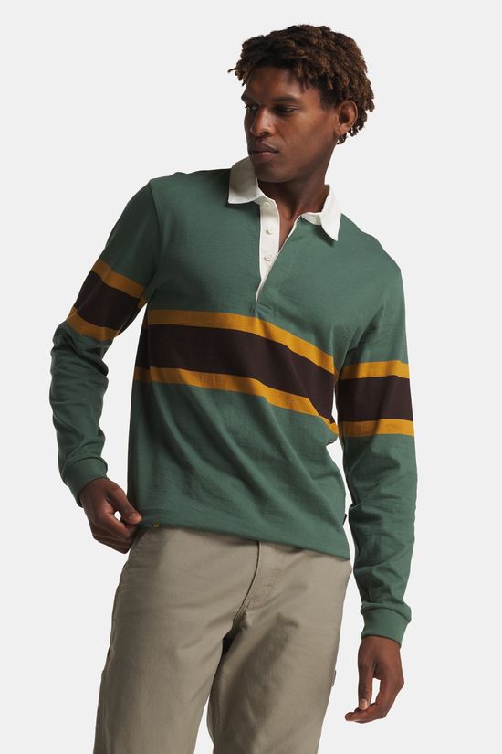 Patagonia Rugby Longsleeve Shirt Dark Green/Assorted / Mixed