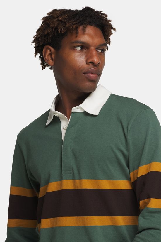 Patagonia Rugby Longsleeve Shirt Dark Green/Assorted / Mixed