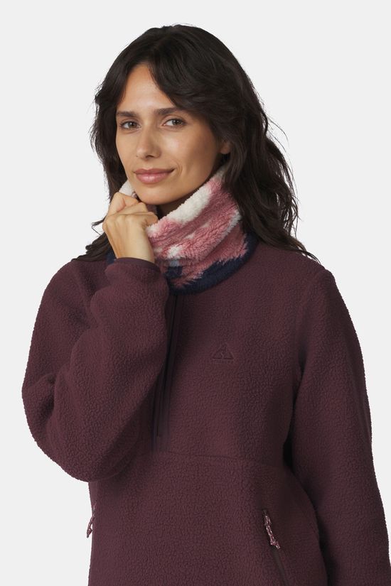 Ayacucho Cuddlewrap Highloft Printed Nekwarmer Junior dark pink/dark blue