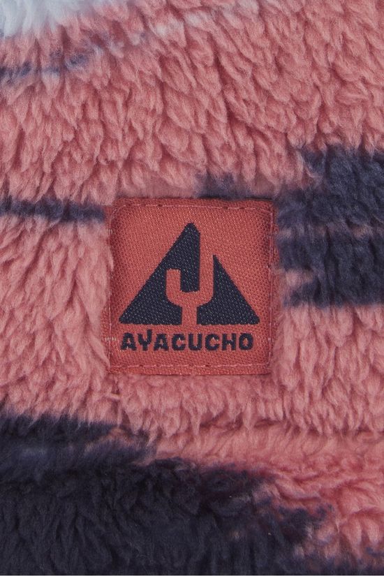 Ayacucho Cuddlewrap Highloft Printed Nekwarmer Junior dark pink/dark blue