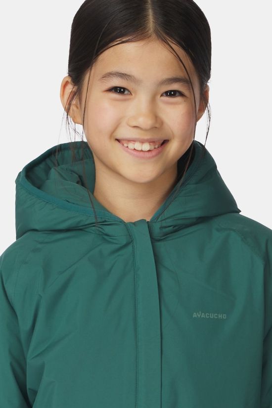 Ayacucho Oeliz Omkeerbare Fleece Jas Kind Green/Patterned