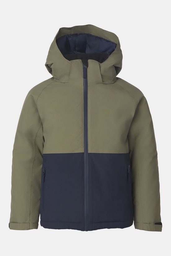 Ayacucho Redding Gevoerde Jas Kind mid khaki/dark blue