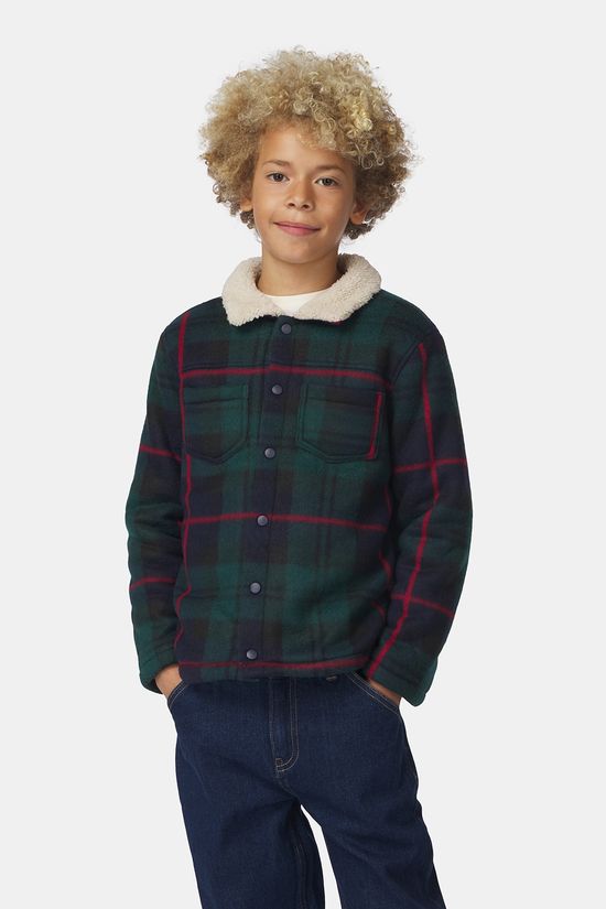 Ayacucho Albert Overshirt Kind Green/Checks