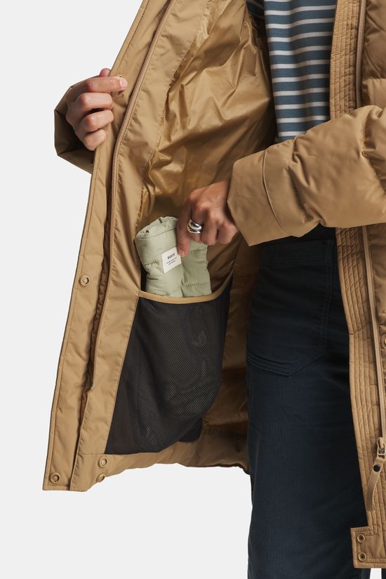 Helly Hansen Adore Puffy Parka Dames Beige
