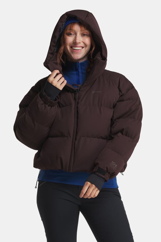 Protest PRTVox Ski-Jas Dames dark brown