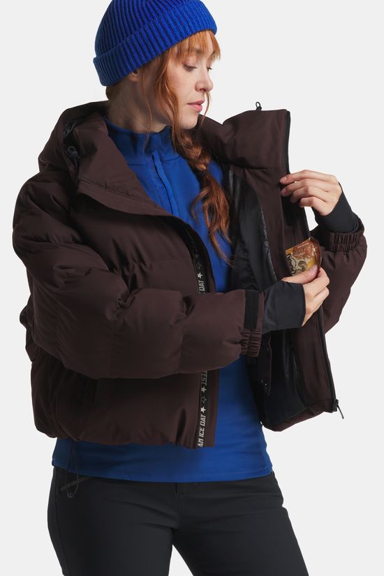 Protest PRTVox Ski-Jas Dames dark brown
