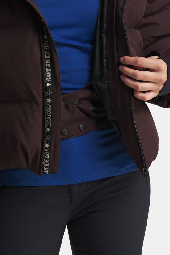 Protest PRTVox Ski-Jas Dames dark brown