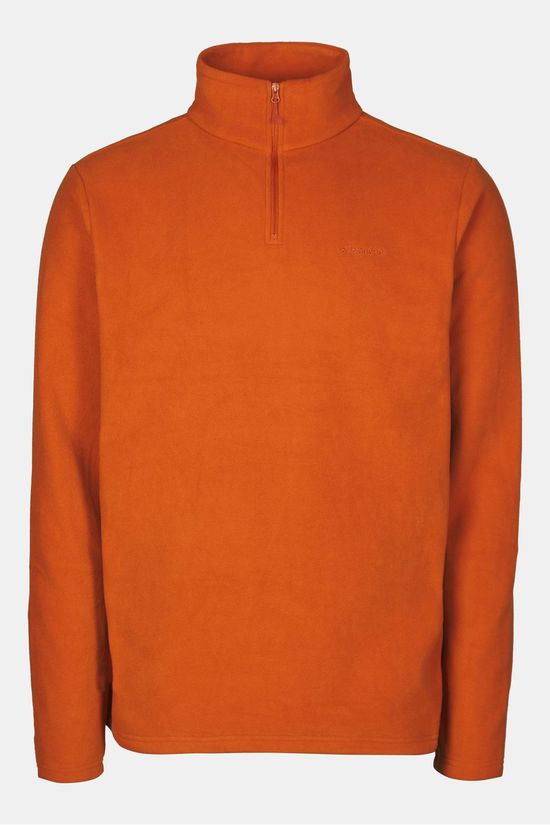 Ayacucho Breona Micro Fleece 1/4 Zip Fleecetrui Oranje