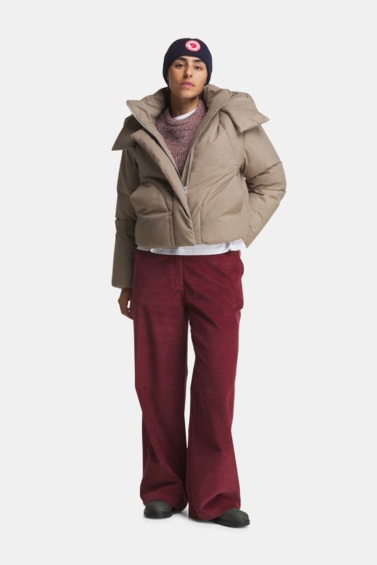 Elvine Annabelle Gevoerde Jas Dames Beige
