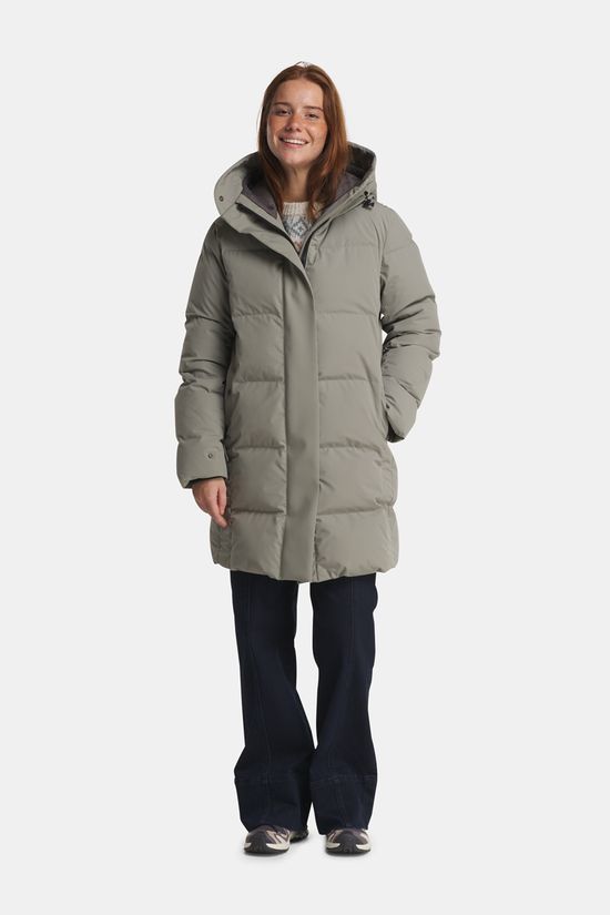 Krakatau Wear Cassini Gewatteerde Parka Dames Grijs