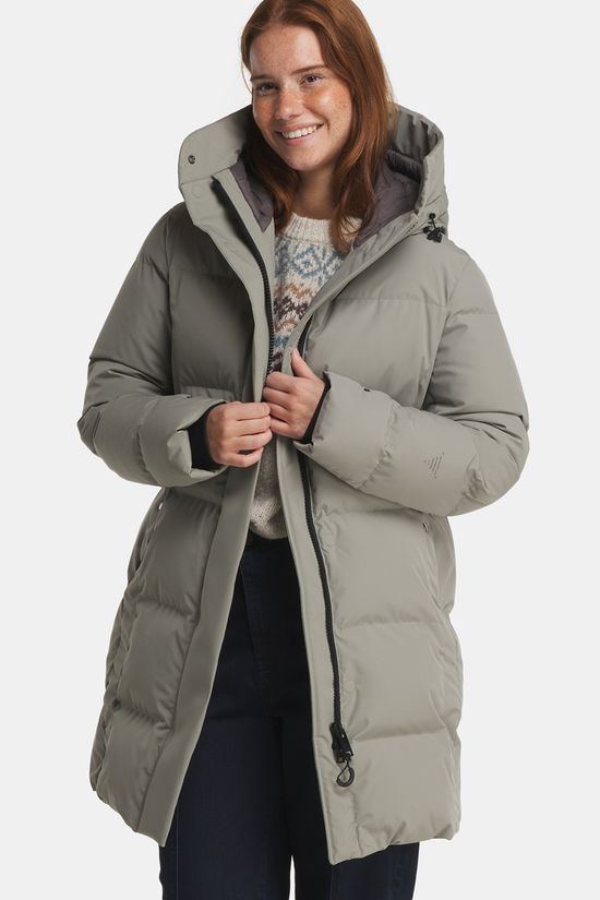 Krakatau Wear Cassini Gewatteerde Parka Dames light grey