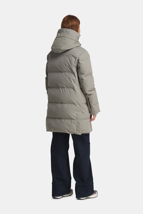 Krakatau Wear Cassini Gewatteerde Parka Dames light grey