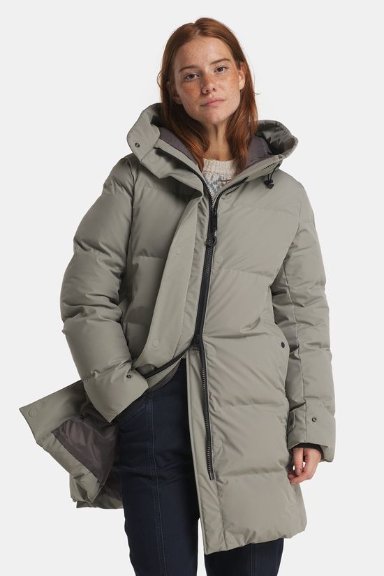 Krakatau Wear Cassini Gewatteerde Parka Dames light grey