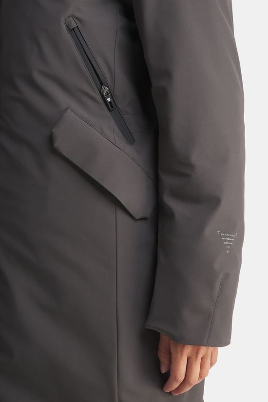 Krakatau Wear Mercury Technical Fabric Parka Dames dark grey