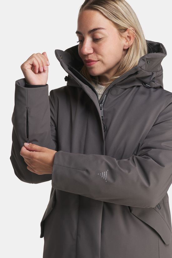 Krakatau Wear Mercury Technical Fabric Parka Dames dark grey