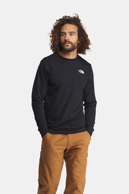 The North Face M Evolution Box Nse Regular Long Sleeve Shirt black