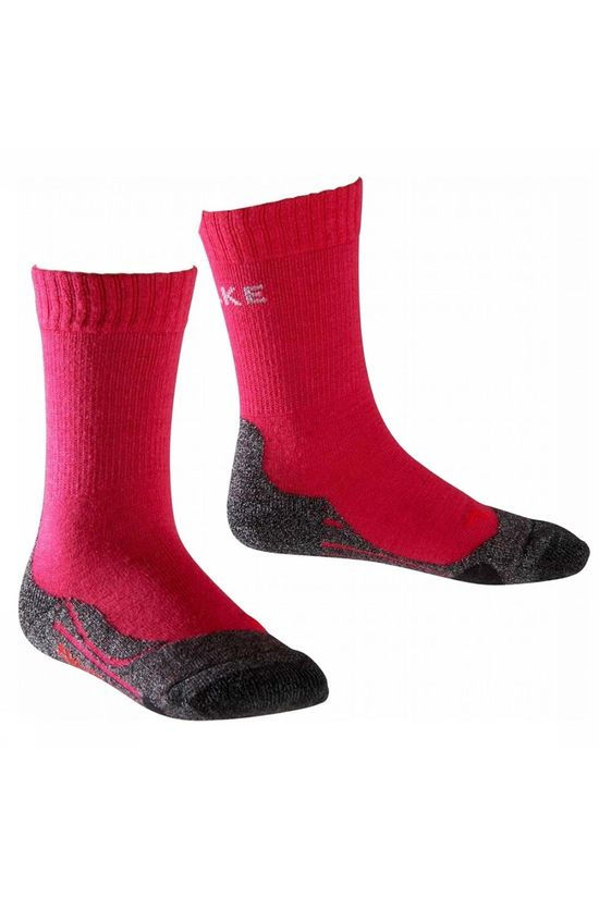 Falke TK2 Sok Junior   Fuchsia/mid grey