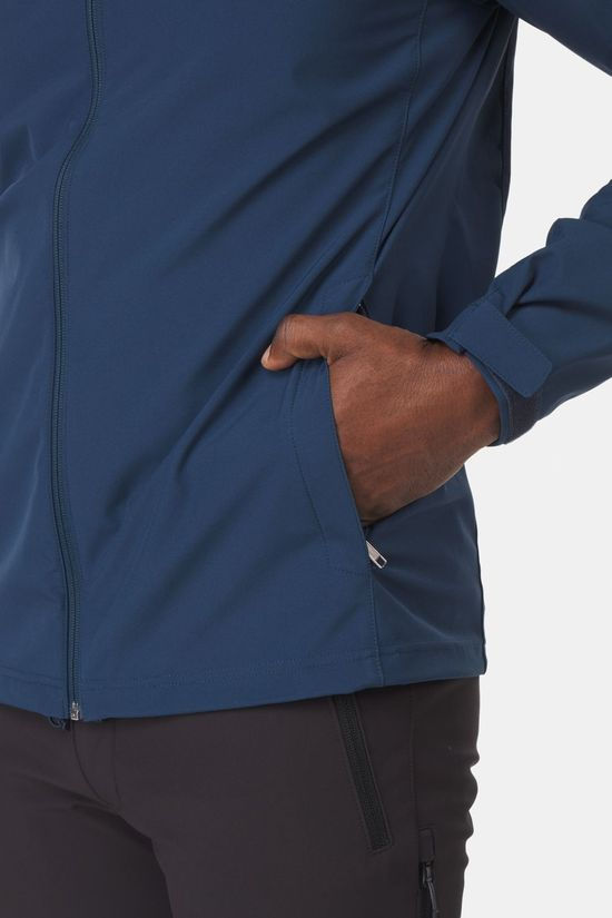 Vaude Se Tamina Hoody Softshell Jas Navy Blue